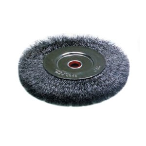 Dixon/Grobet Steel Wire Brush, 6 in Diameter, Heavy Duty, #16.470