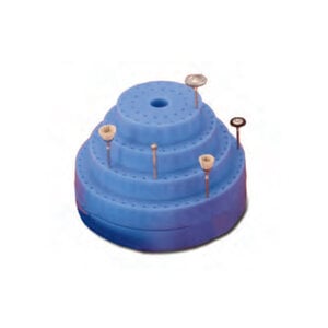 Dixon/Grobet #156 Rotating Bur Holder, Holds 156 Burs