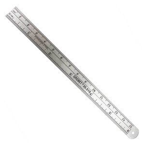 Dixon/Grobet Stainless Steel Ruler, 6 Inch