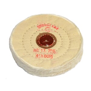 Dixon/Grobet Rag Muslin Buffs, 4" x 30 Ply, #17.580-1