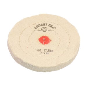 Dixon/Grobet Rag Muslin Buffs, 5" x 45 Ply, #17.584