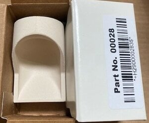Clay Crucibles Large, Unslotted, 2.5 oz, Standard, 00028