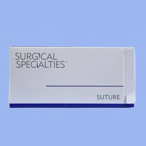 LOOK™ Sharpoint™ Sutures 3-0 Plain Gut Monofilament C-6 3/8 Circle Beige 18 Inch 12/Box, 592B