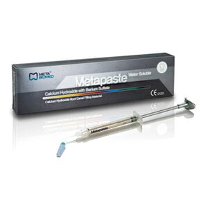 Meta Dental Metapaste Plus Calcium Hydroxide with Barium Sulfate, 2.2 g Syringe