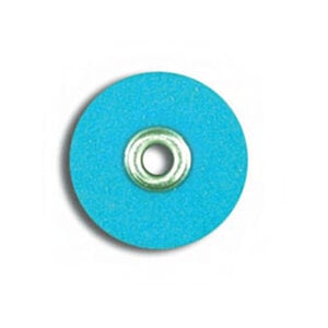 3M™ Sof-Lex™ Contouring and Polishing Discs, Pop-On, 1/2" Diameter, Fine, Medium Blue, 85/Box, 1982F