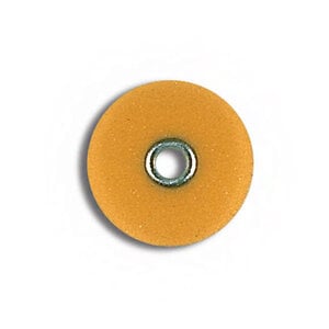 3M™ Sof-Lex™ Extra-Thin Contouring and Polishing Discs, 3/8" Diameter, Fine, Light Orange, Pop-On, 85/Box, 2381F