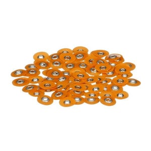 3M™ Sof-Lex™ Extra-Thin Contouring and Polishing Discs Refill, 1/2" Diameter, Superfine, Yellow, Pop-On, 85/Box, 2382SF