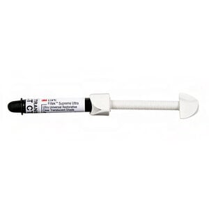 Filtek Supreme Ultra Universal Composite Restorative, Clear Translucent, 4 g Syringe Refill