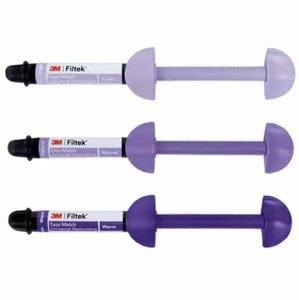 Filtek Easy Match Universal Restorative Kit, 3 Assorted Shades, 4g Syringes