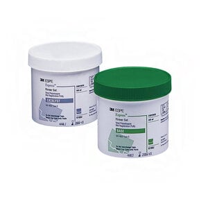 Express STD VPS Bite Registration Material Putty, 2 Jars (Base 305ml + Catalyst 305ml), 600ml Total