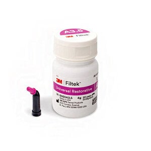 Filtek Universal Composite Restorative Capsules, Refill, Shade A3.5, 0.20 g, Pack of 20