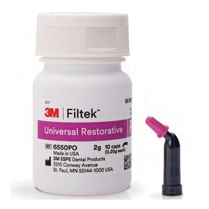 Filtek Universal Composite Restorative Capsules, 0.20 g, Refill, Pack of 10