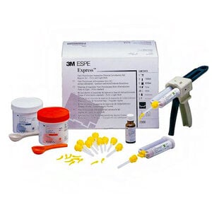 3M Express VPS Impression Material Light Body Fast Set Refill, 7301, 4 x 50 ml Cartridges