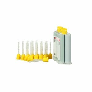 3M Express VPS Impression Material Light Body Regular Set Refill, 4 x 50 ml Cartridges, 20 Mix Tips, 73024