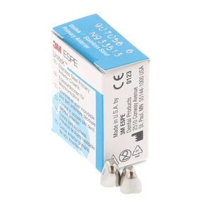3M Unitek Stainless Steel Primary Anterior Crown, Size 6L (Lower Cuspid), Pkg/5