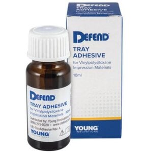 Defend Vinyl Tray Adhesive, 10 mL Bottle with Applicator, Each