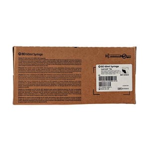 BD 60 mL Syringe with Luer-Lok Tip, Sterile, 40/Box