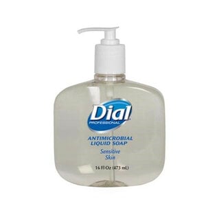 Dial Liquid Soap, Sensitive Skin, 16 oz Bottle