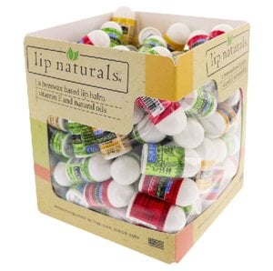 Lip Naturals Chapstick Mini, 100 per Pack