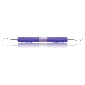 Big Easy Ultralite Gracey Curette 13/14, Double End, Purple Silicone Handle, 05613