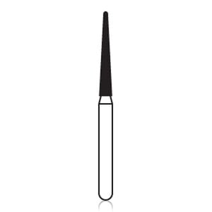 Solo Diamond® Single-Use Diamond Burs FG, Needle, 3314.10, 1.4mm, Extra Fine, 25/Box, 135014EF