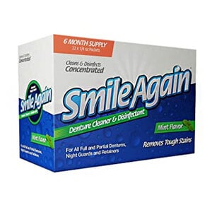 Smile Again Denture Cleaner, 22 Count Pack