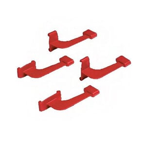 Rinn Red Bite-Wing Bite Blocks for #2 Film, Horizontal, Box of 6