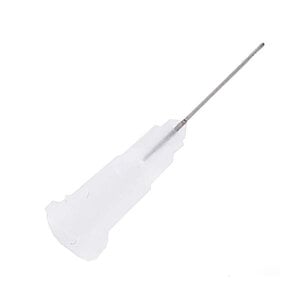Monoject Standard Hypodermic Needle, 27G x 1/2", IN Bevel, Polypropylene Luer Lock Hub, Yellow, 100/Box