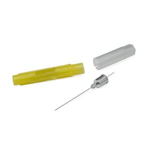 Monoject 401 Metal Hub Dental Needle, 25 Gauge, Long, 100/Box