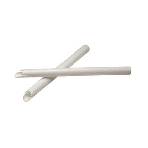 Cardinal Health HVE Evacuator Tips, White, Vented, Bendable, 6 Inch, 100/Box, M443