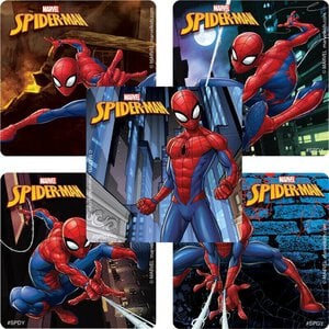 Spider-Man Assorted Stickers, Box of 100, #ST1418B