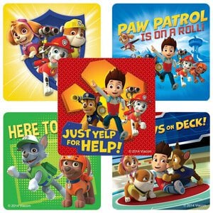 Smilemakers Paw Patrol Stickers, Box of 100