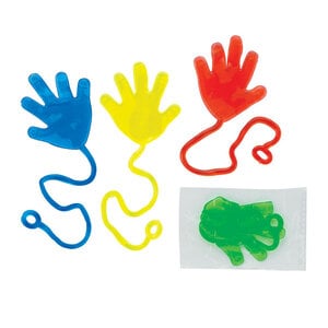 Smilemakers Sticky Hands, Pack of 48