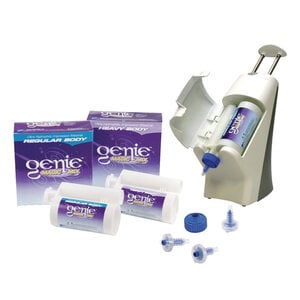 Genie Magic Mix Regular Body Rapid Set Vinylpolysiloxane Impression Material, 380ml Cartridge with Tips