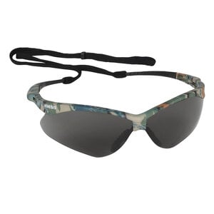 KC Nemesis Safety Eyewear, Smoke Anti-Fog Lens, Camo Frame, 12/Box