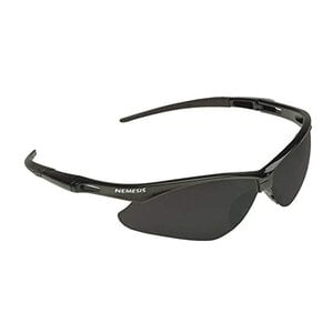 KC Nemesis Safety Eyewear, Smoke Lens, Black Frame, 12/Box