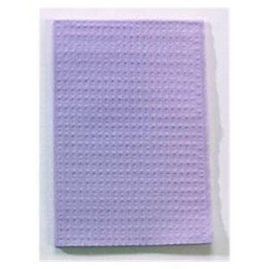 TIDI Poly Back Towels, 3-Ply, Lavender, 13" x 18", Case of 500 (CS500)