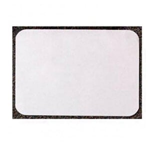 TIDI Choice Weber (C) Bracket Tray Covers, White, Heavyweight Bond, 11" x 17.25", 1000/Case