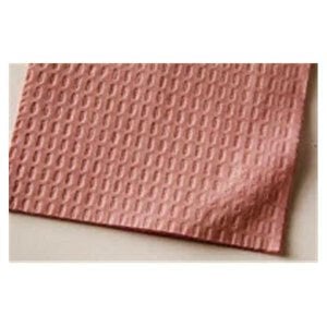 Tidi Products All Tissue Bibs, 3-Ply, 13" x 18", Mauve, Case of 500