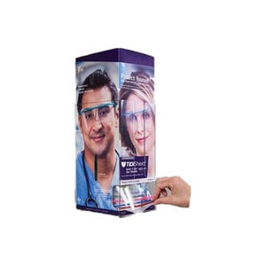 Tidi Products Assemble 'n Go Eyeshields, Assorted Frames & Lenses, 10 per Box, 5 Boxes per Case