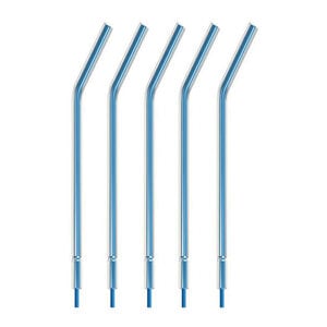 Crystal Tips Classic Disposable Air-Water Syringe Tips, Pacific Blue, 250/Bag
