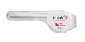 D-Lish 5% Sodium Fluoride Varnish, Unit Dose 0.40 ml, Fresh Melon, Box of 50