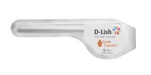 D-Lish 5% Sodium Fluoride Varnish, Vanilla Cupcake, Unit Dose 0.40 ml, Box of 200