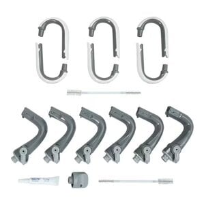 Zyris Isolite® Core+ Dental Isolation System, Plug & Play HVE, 6 Posterior Control Heads, 6 Anterior Adapters, Each