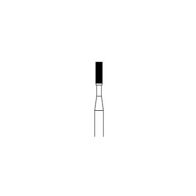SS White Standard Operatory Carbide Burs, HP, Straight Fissure Flat End Crosscut, #558, 1.2 mm Diameter, 3.8 mm Length, 10/Pkg