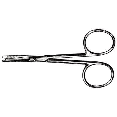 Spencer Stitch Scissors, Straight, 3-1/2", Stainless Steel, Delicate, 9-100
