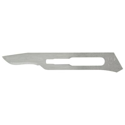 Miltex Carbon Steel Sterile Surgical Blades, #15, 100/Box, 4-115