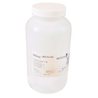 Miltex Pumice Powder, Fine Grit, 1 lb Bottle, 568-70690