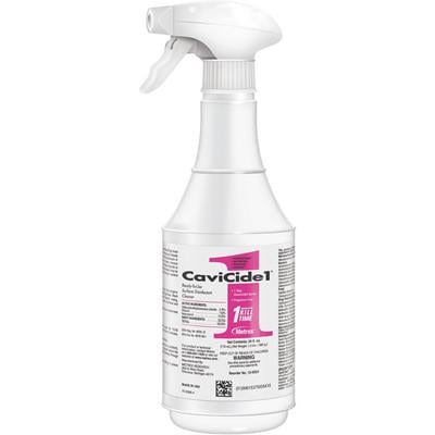 CaviCide1™ Surface Disinfectant, Low-Alcohol, 24 oz Spray Bottle, 13-5024