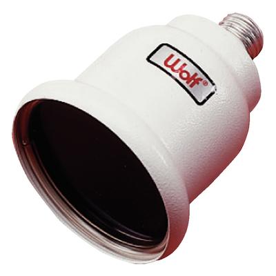 Flow X-Ray Economy Circular Safelight, 3" Diameter, Wall Mount, Screw-In, Aluminum Housing, FLO-19104, 1/Pkg